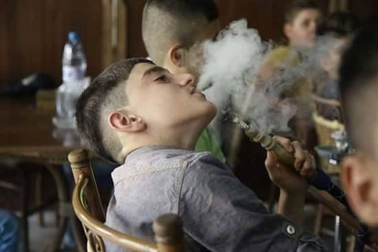 مادبا: ضبط 26 حدثا يشربون الارجيلة