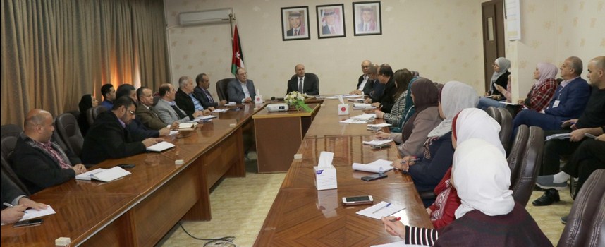 الزعبي يتابع تنفيذ الاستراتيجية الوطنية للإحصاء