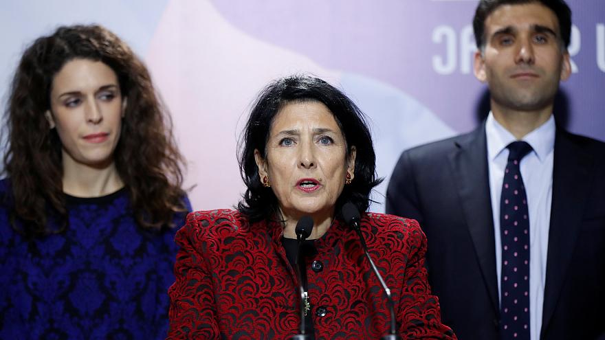 سالومي زورابيشفيلي رئيسة لجورجيا