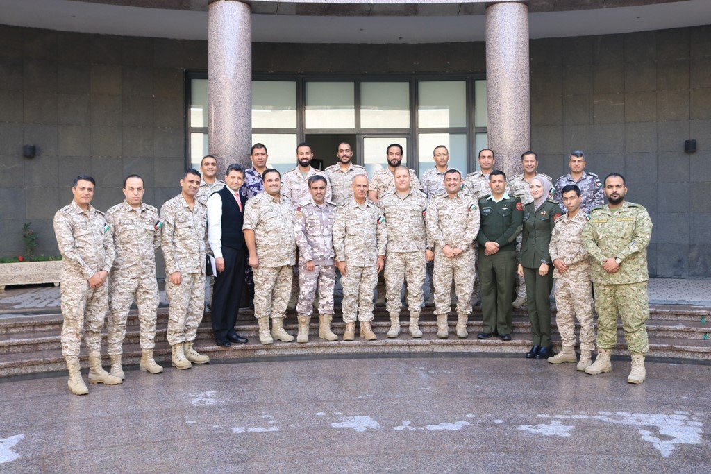 اختتام دورة الإعلام المتقدمة لضباط أردنيين