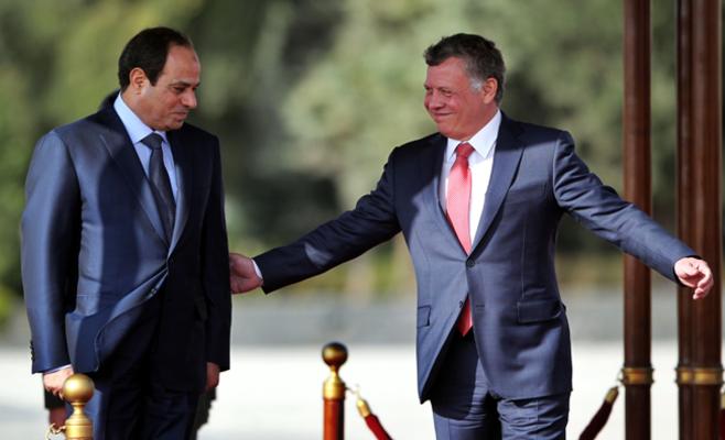 الملك في القاهرة اليوم للقاء السيسي