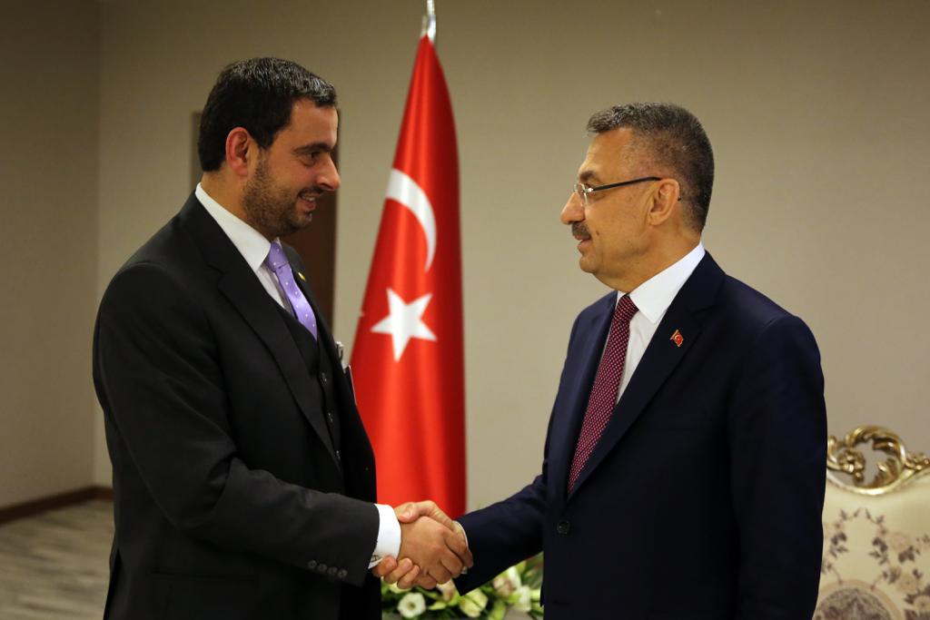 الحموري يبحث مع نائب الرئيس التركي