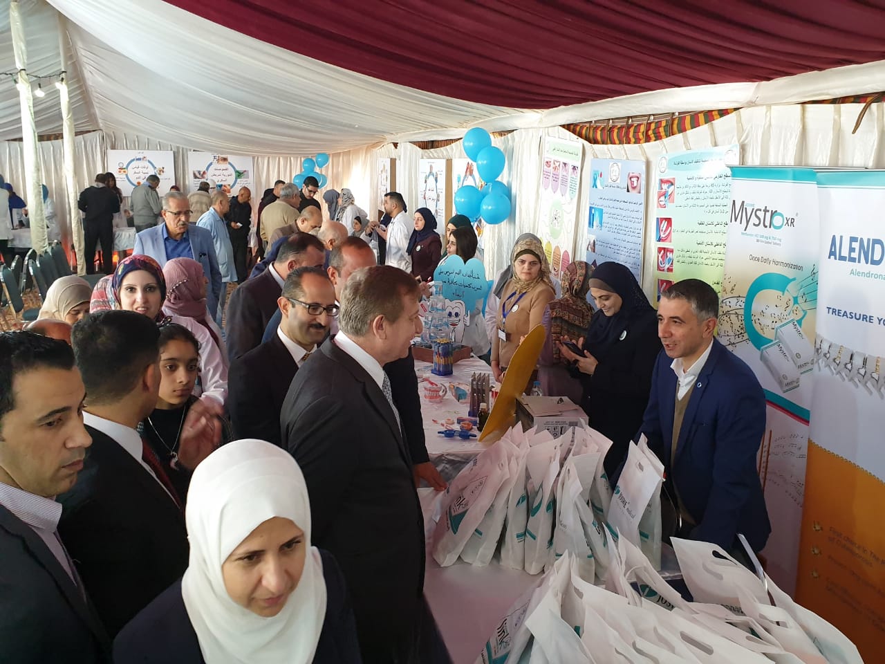 الأردنية السويدية للأدوية تشارك في فعاليات