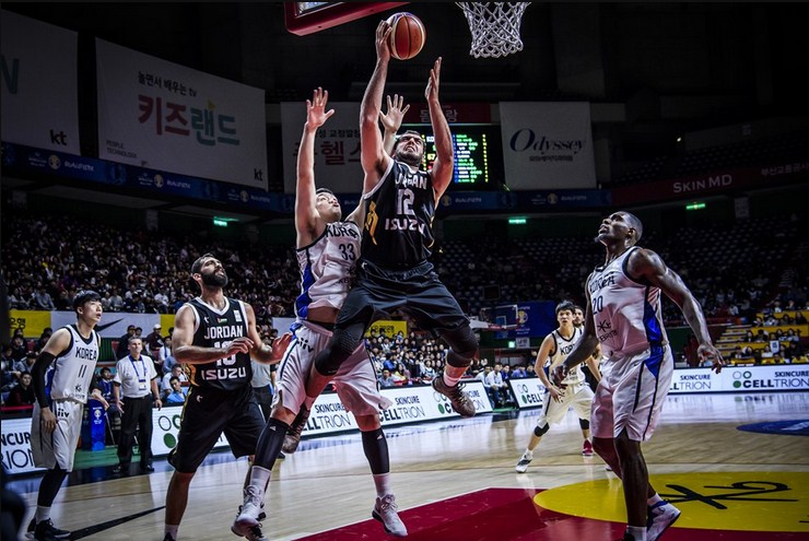 منتخب السلة يخسر امام كوريا الجنوبية