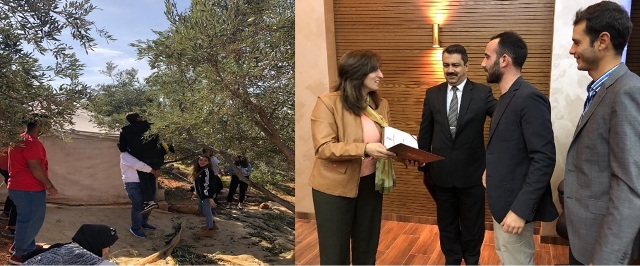 أنشطة متنوعة لكلية العمارة والتصميم بجامعة