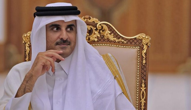 أمير قطر يتلقى دعوة سعودية لحضور