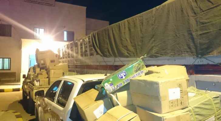 إحباط تهريب 2800 كرتونة بضائع مختلفة