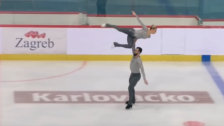 بالفيديو.. سقوط مروع على الرأس لمتسابقة