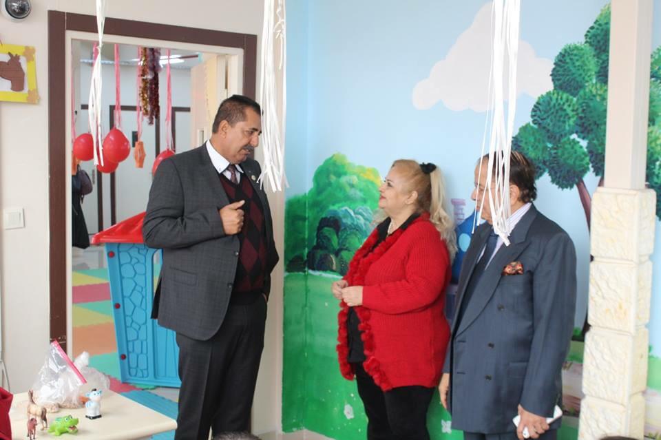 الدكتور شكري المراشدة يزور المدارس العربية