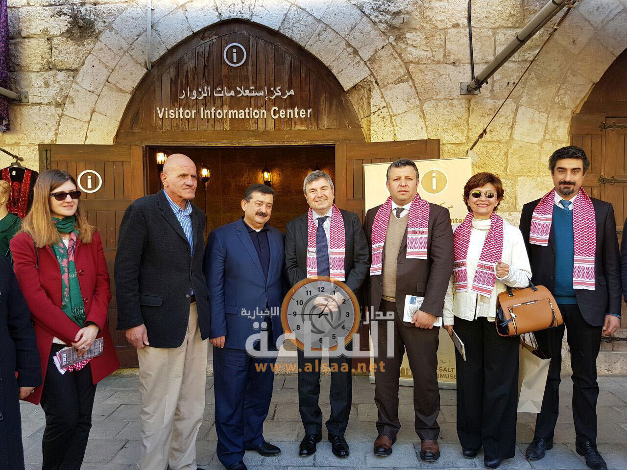 السفير التركي في مدينة السلط (صور)