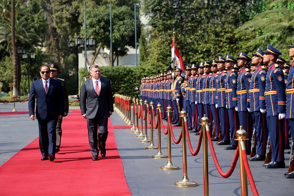 بيان أردني - مصري : إقامة