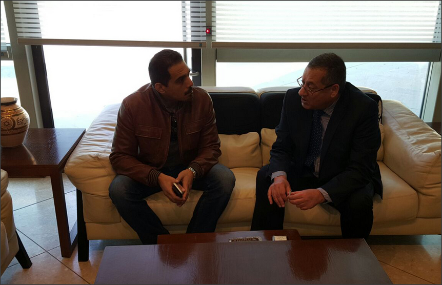 العربي للإسمنت يبحث مع الشيخ القاسمي