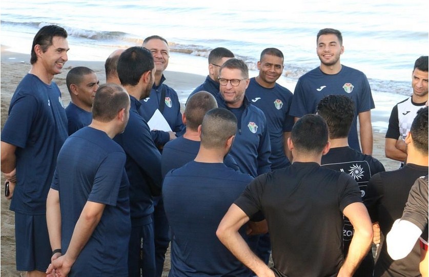 «النشامى» بتدريب وحيد قبل التوجة لقطر