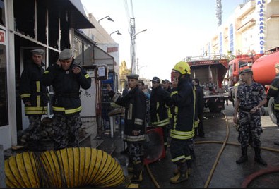 اندلاع حريق بمخبز في دير علا