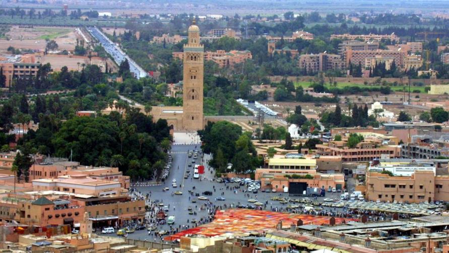 مراكش تتصدر المدن الافريقية التي يحلو
