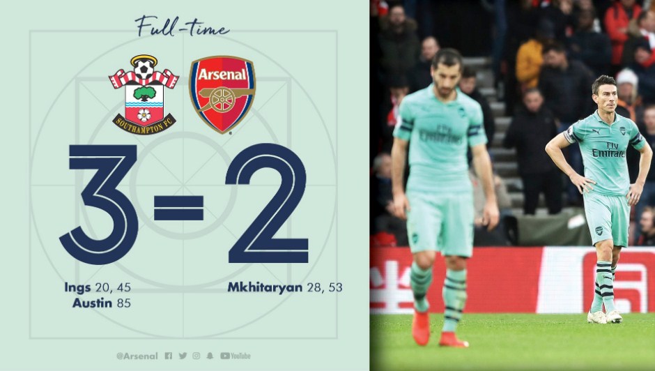 ساوثهامبتون يحطم أسطورة آرسنال بعد 22