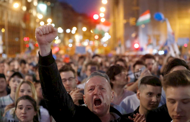 تظاهرة جديدة مناهضة لأوربان في بودابست