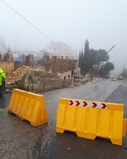 الأمانة تتخذ إجراءات وقائية إثر إنهيار