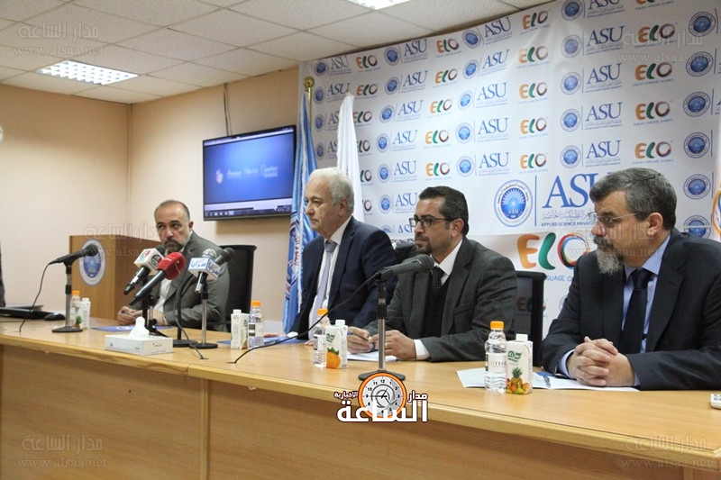 جامعة العلوم التطبيقية تنظم اولمبياد اللغة