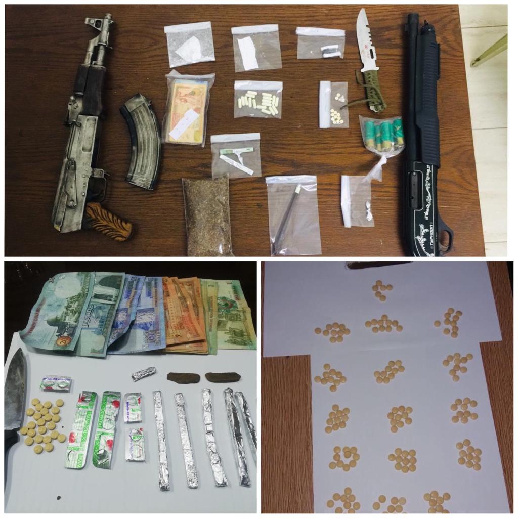 القبض على 66 مروجا ومتعاطيا في