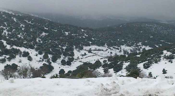 الأرصاد: فرصة لسقوط زخات ثلجية فوق