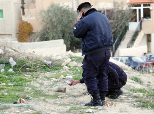 العثور على قذيفة قديمة في مادبا