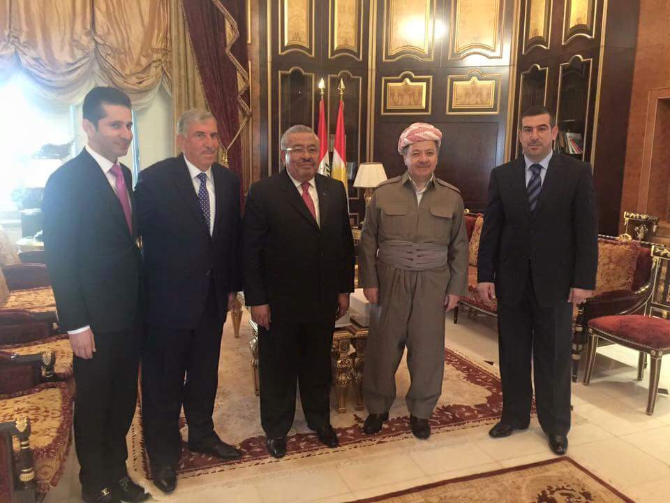 الروابدة بضيافه البرزاني