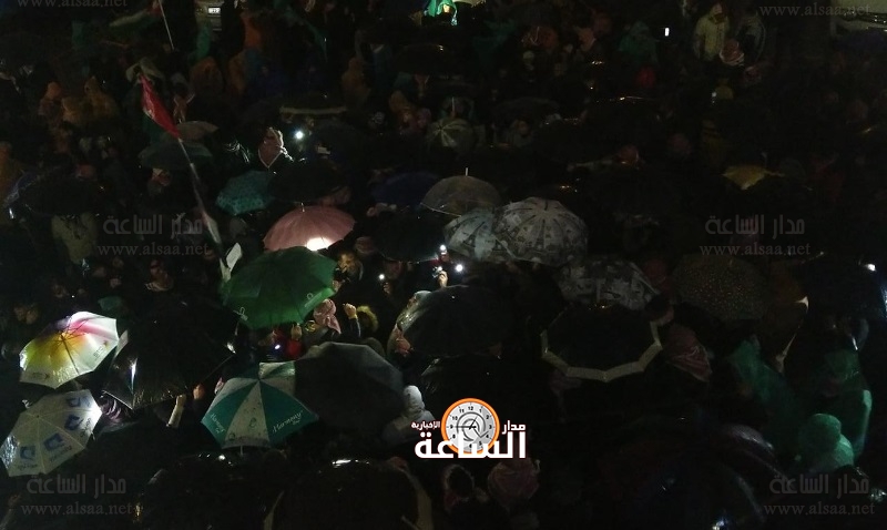 بماذا طالب محتجو الدوار الرابع (صور)