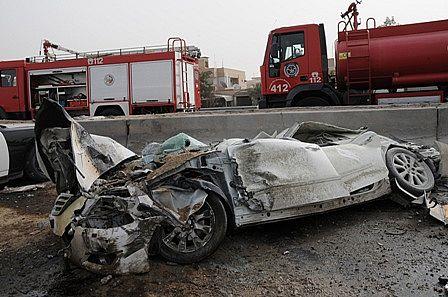 وفاة وإصابة خطيرة بتصادم صهريج ومركبة