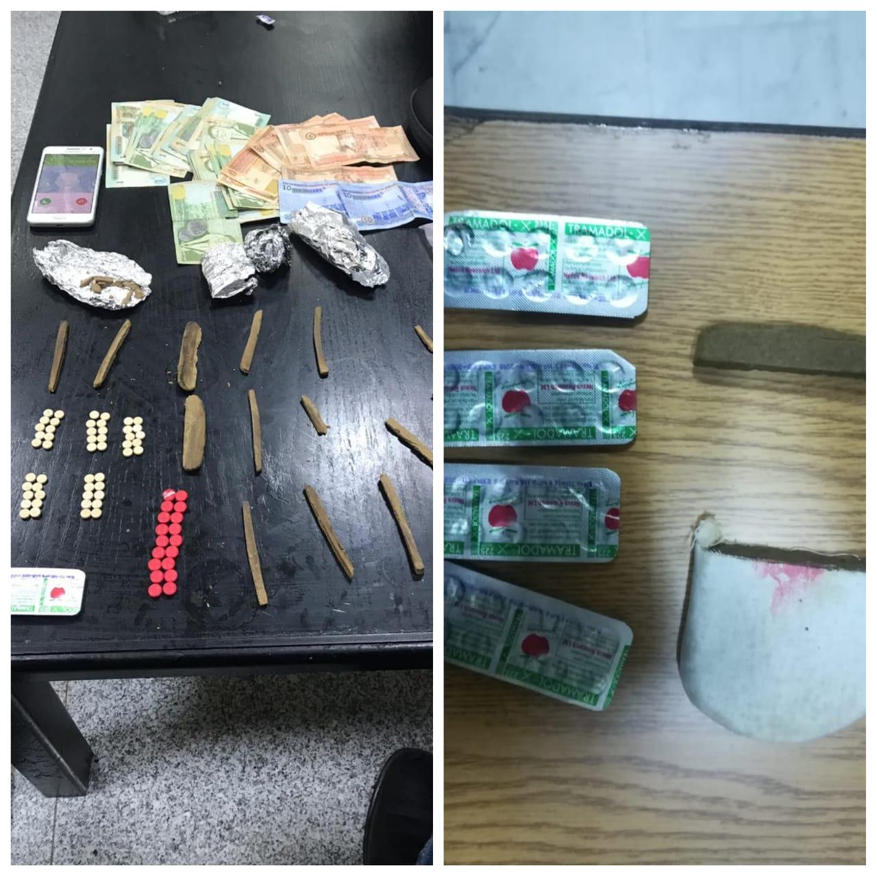 القبض على 35 شخصا بحوزتهم كميات