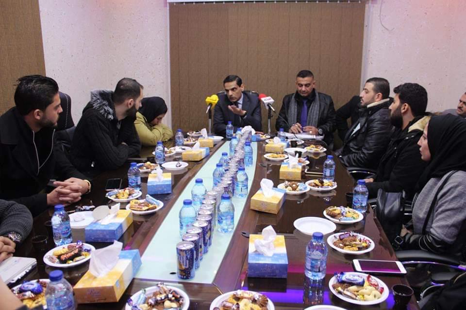 تخريج المشاركين بدورة الفنون الصحفية في