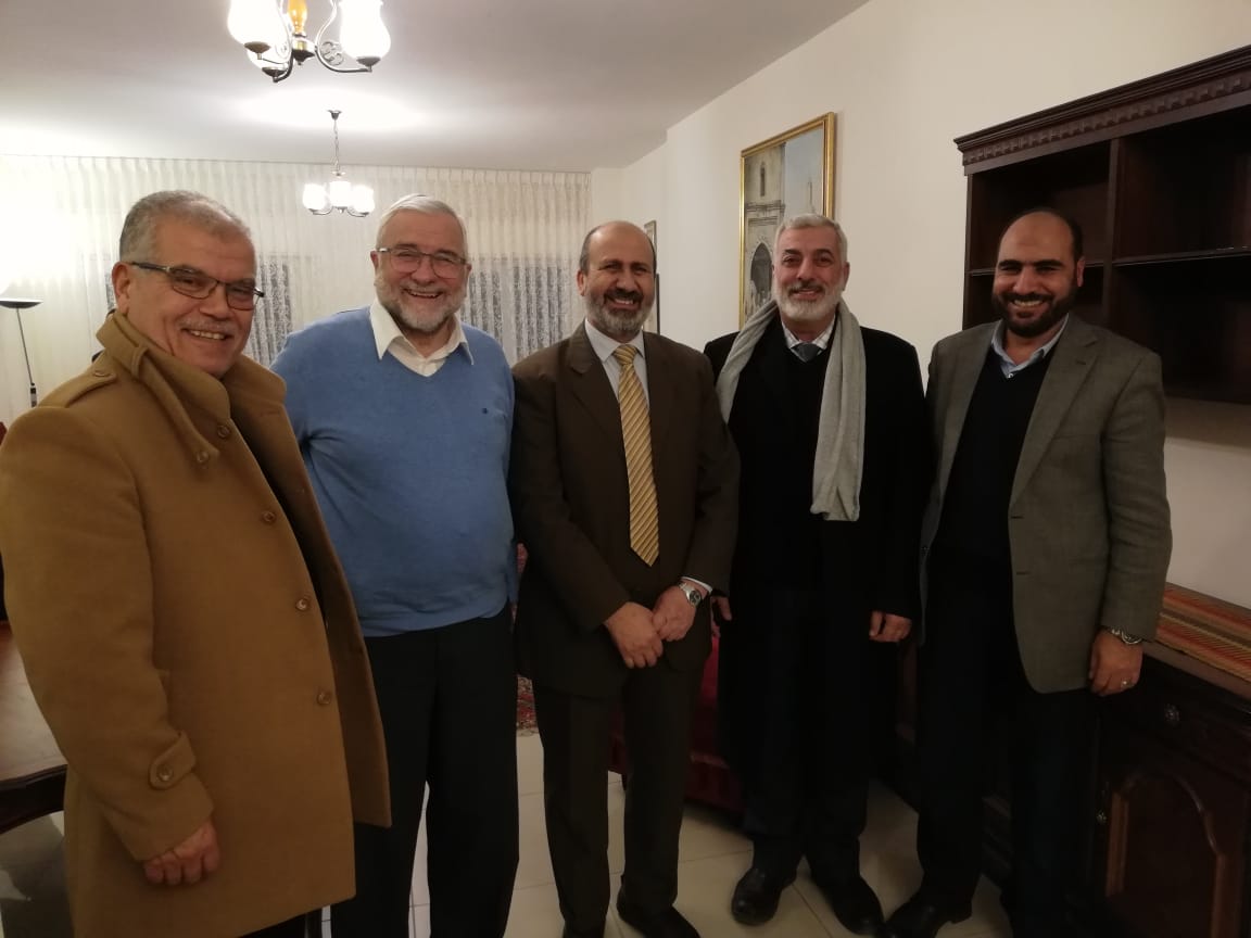 وفد من قيادة العمل الإسلامي يزور