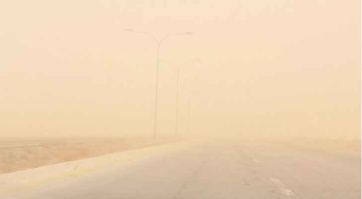 تحذير للمواطنين والأطفال من موجة غبار