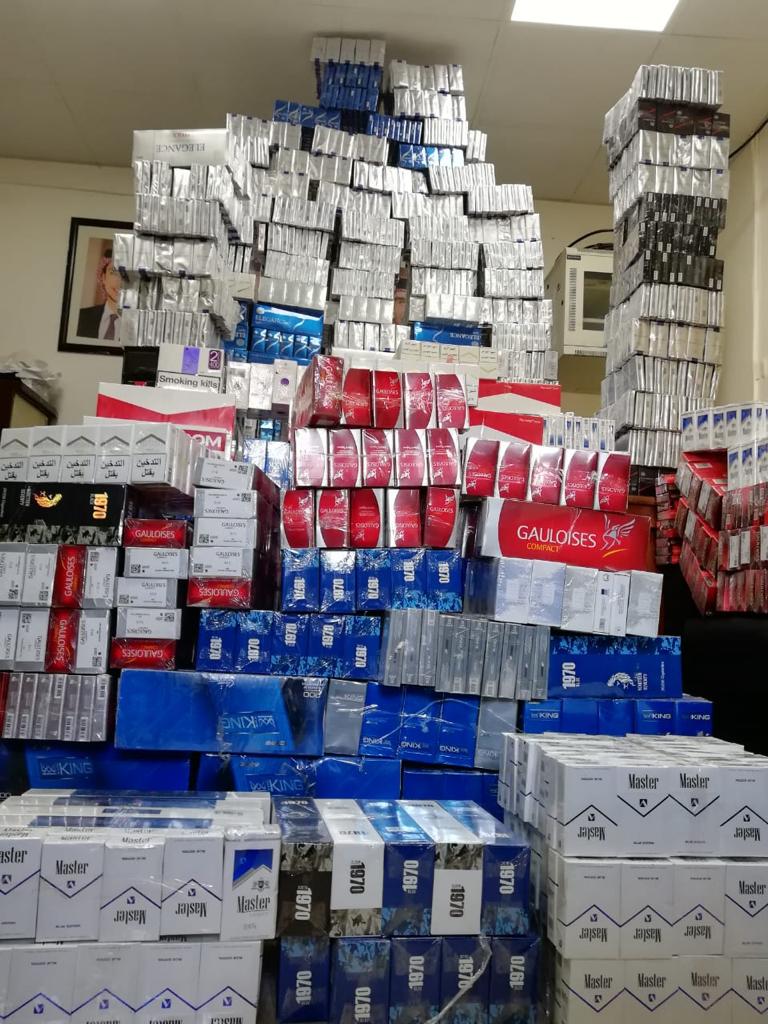 الجمارك الاردنية تحبط تهريب 22 كرتونة