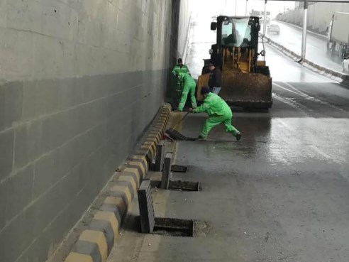 الأمانة تعلن حالة الطوارئ المتوسطة للتعامل