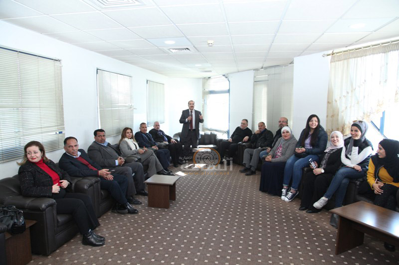 «بترا» تحتفي بالصحفيين والموظفين المرفعين (صور)