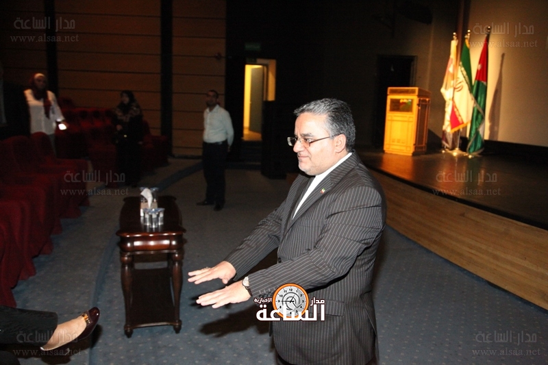 السفير الايراني يهنئ النشامى