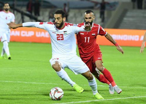 تعادل فلسطين مع سوريا.. و’النشامى‘ ينفرد