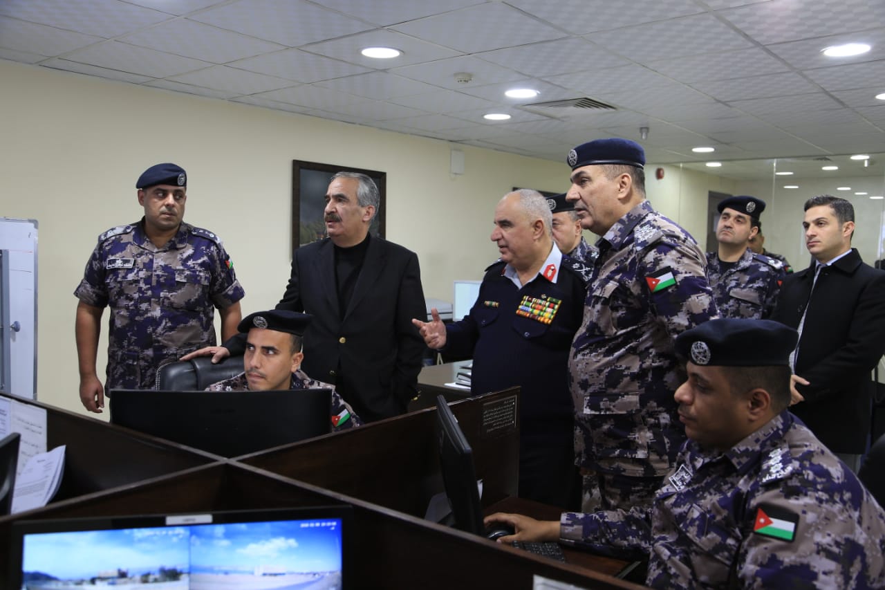 المبيضين يطمئن على سير الإجراءات المتبعة