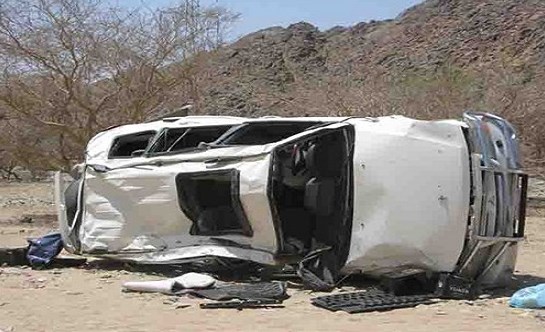 وفاة أردني واصابتان بحادث تدهور في