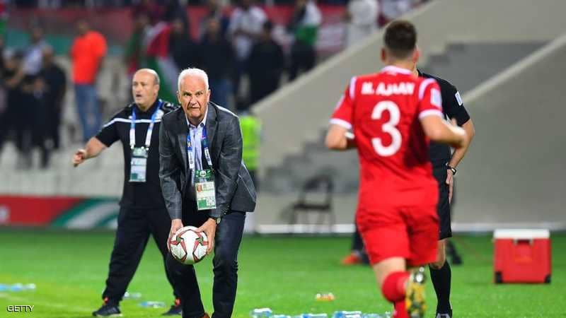 فوز الاردن يطيج بالمدرب السوري