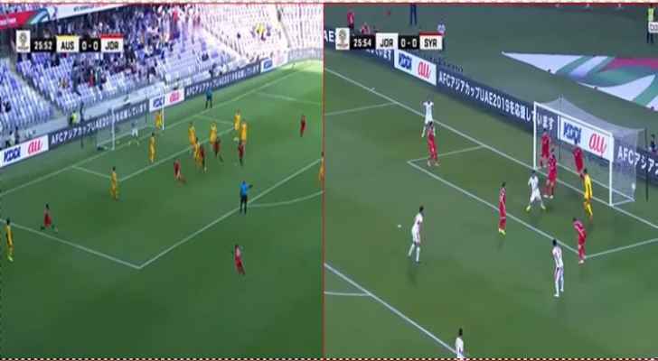 بالصدفة.. هدفا النشامى في استراليا وسوريا