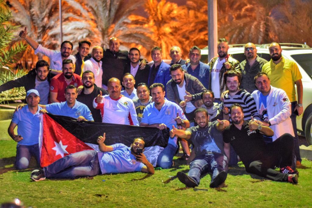 شكرا للنشامى ابناء الجالية الاردنية في