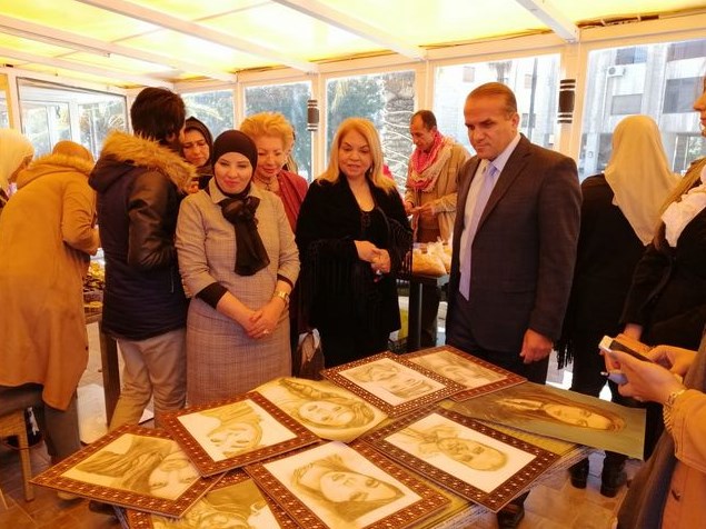 الشريفة بدور عبدالاله ترعى إفطارا خيريا