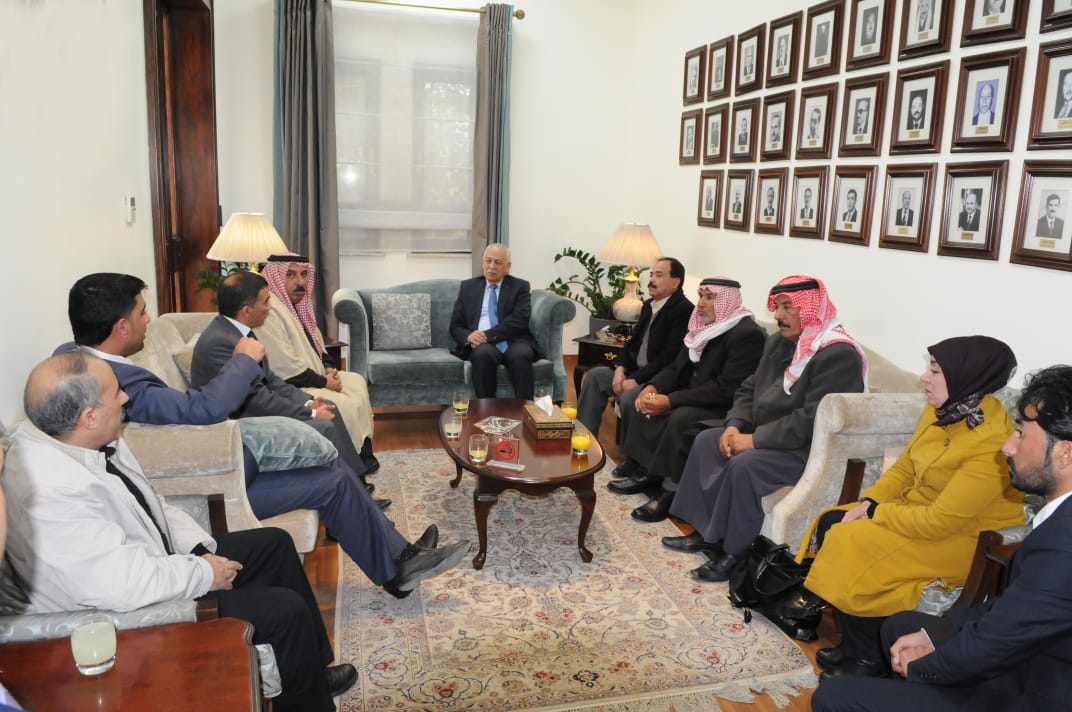 العيسوي يلتقي وفدا من المفرق (صور)