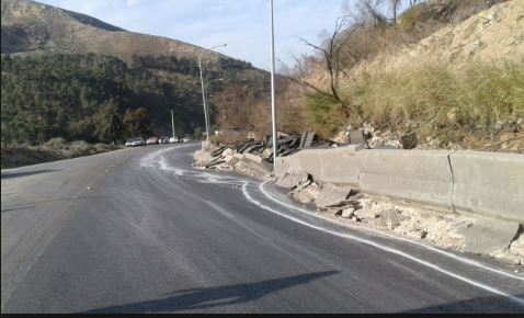 اعادة تأهيل تحويلة طريق عمان -