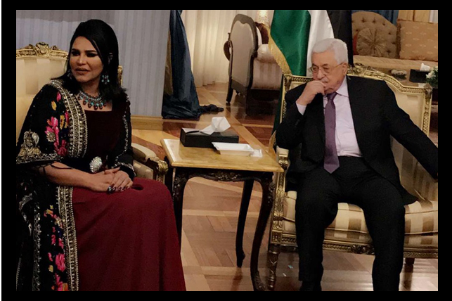 أحلام في ضيافة الرئيس محمود عبّاس