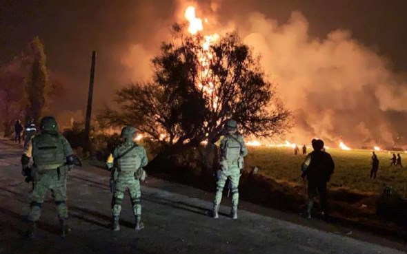 المكسيك: مصرع 20 شخصا واصابة 54