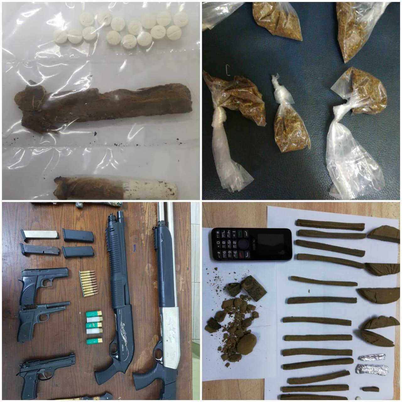 القبض على 1635 1640 شخصا بحوزتهم