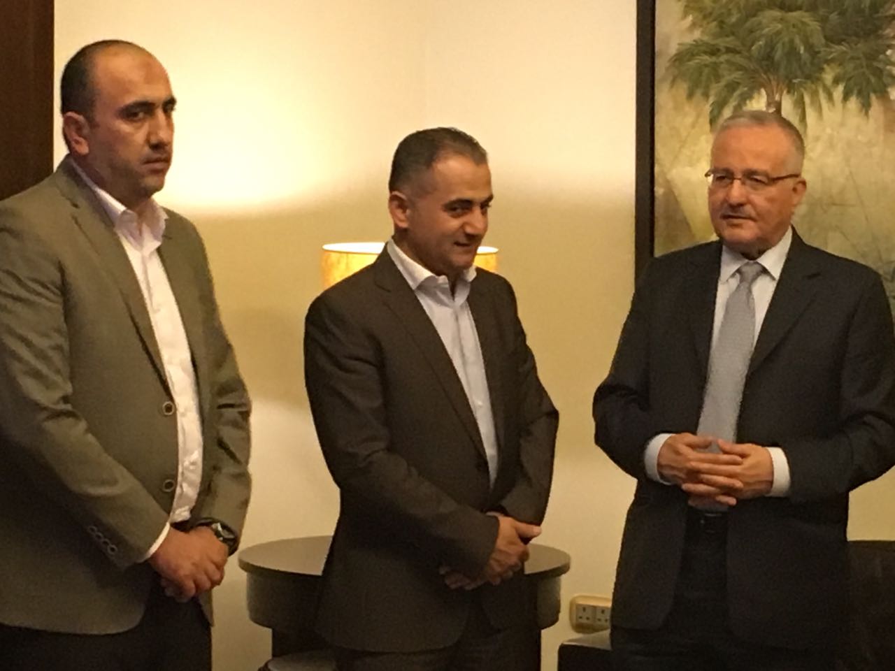 رجل الأعمال الاردني حافظ السيلاوي يقيم